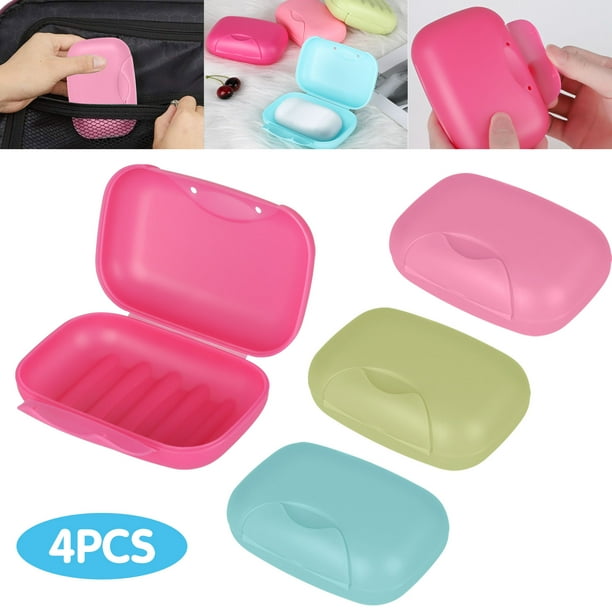 Plastic Soap Case Holder Container Box Home Outdoor Hiking Camping Travel Blue Plastic Soap Case Holder Container Box Home Outdoor Hiking Camping Travel Blue